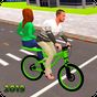 Biểu tượng apk BMX Bicycle Taxi Driving: City Transport