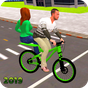 BMX Bicycle Taxi Driving: City Transport APK Icon