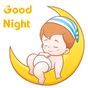 Pegatinas Buenas Noches - WAStickerApps apk icono