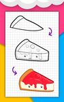 Cómo dibujar comida linda captura de pantalla apk 7