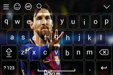 Lionel Messi Keyboard theme image 5