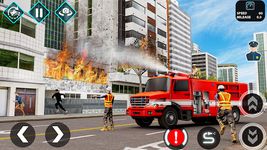 Screenshot 1 di City Fire Truck Rescue apk