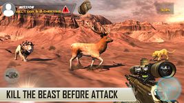 Animal Hunting Sniper 2017 - Jungle Safari Gun capture d'écran apk 4