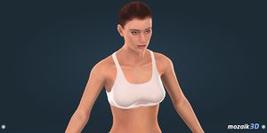 Картинка 11 Тело человека (женщина), интерактивное 3D ВР