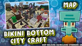 Bikini Bottom City Craft Map captura de pantalla apk 9