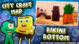 Bikini Bottom City Craft Map captura de pantalla apk 4