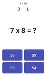Multiplication table - learn easily, mathematics ekran görüntüsü APK 18