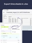 Work Hours Tracker: Keep a work log & see earnings στιγμιότυπο apk 3