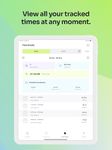 Work Hours Tracker: Keep a work log & see earnings στιγμιότυπο apk 4