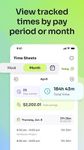 Work Hours Tracker: Keep a work log & see earnings screenshot apk 8