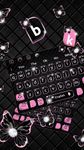 Black Pink Butterfly Keyboard Theme image 