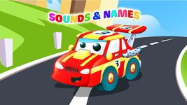 Toddler car games - car Sounds Puzzle and Coloring image 14