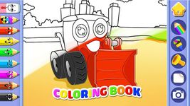 Toddler car games - car Sounds Puzzle and Coloring image 13