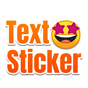 Иконка TextSticker - Create text sticker with color font