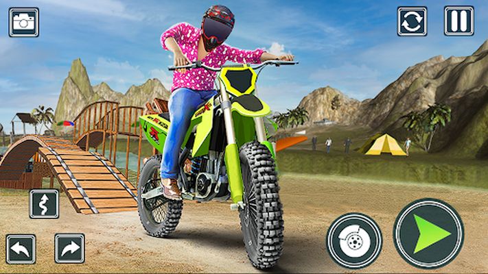 Image 1 of Motorcycle Stunt Game: Bike Stunts
