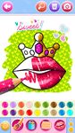 Glitter Lips with Makeup Brush Set coloring Game のスクリーンショットapk 10