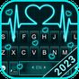 Neon Heart Love Keyboard Theme icon