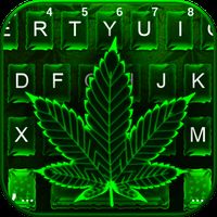 Neon Green Weed Keyboard Theme Apk Free Download App For Android - green roblox icon neon