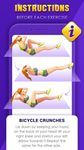 Flat Stomach Workout for Women - Burn Belly Fat capture d'écran apk 2