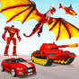 Иконка Flying Dragon Robot Car - Robot Transforming Games