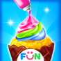Ice Cream Cone Cupcake-Bakery Food Game의 apk 아이콘