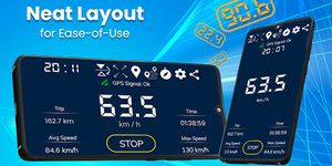 ภาพหน้าจอที่ 15 ของ Digital Speedometer - GPS Offline odometer HUD Pro