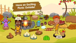 Screenshot 11 di My Stone Age Town: Jurassic Caveman Games for Kids apk