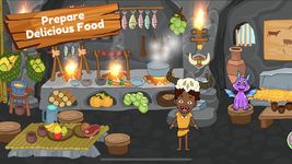 Screenshot 2 di My Stone Age Town: Jurassic Caveman Games for Kids apk