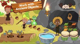 Screenshot 3 di My Stone Age Town: Jurassic Caveman Games for Kids apk