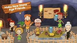 Screenshot 1 di My Stone Age Town: Jurassic Caveman Games for Kids apk