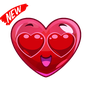 Pegatinas de amor para Whatsapp - San Valentín 