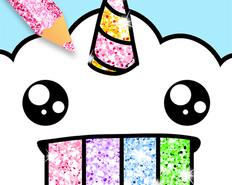 Download Kawaii Coloring Book Glitter APK - Free download app for Android