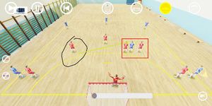 Tangkapan layar apk Handball 3D Tactic 18