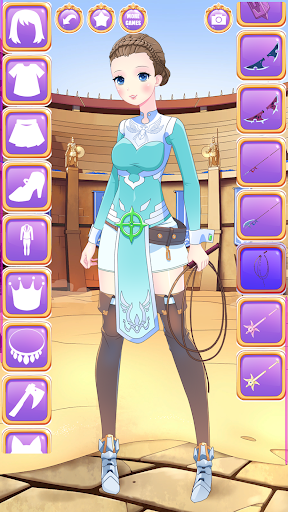 Anime RPG tưởng tượng mặc cô gái - Làm ảnh avatar 1.3 Android - Tải