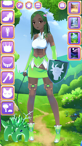 Anime RPG tưởng tượng mặc cô gái - Làm ảnh avatar 1.3 Android - Tải