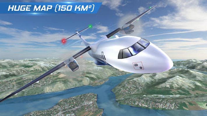 Baixar Simulador piloto de voo de avião 2.0 Android - Download APK