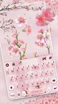 Tangkap skrin apk Sakura Floral keyboard 2