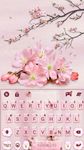 Tangkap skrin apk Sakura Floral keyboard 