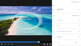 Tangkapan layar apk Visualization Video Maker 1