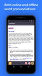 Captură de ecran Offline English Dictionary apk 1