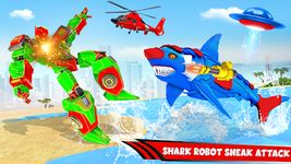 Tangkapan layar apk Robot Shark Attack: Transform Robot Shark Games 6