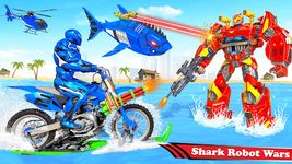 Captură de ecran Robot Shark Attack: Transform Robot Shark Games apk 5