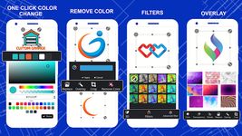Tangkapan layar apk Pembuat logo gratis 2019 3D logo keren Desain app 8