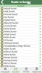 Dualar ve Sureler ekran görüntüsü APK 4