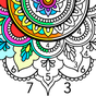Icono de Mandalas para Colorear por Números