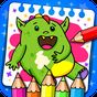 Ícone do Monstros: Livro para colorir e jogos para crianças