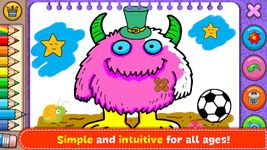 Captura de tela do apk Monstros: Livro para colorir e jogos para crianças 6