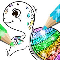 Ícone do Crianças Jogo de Colorir Glitter: Jogo de Crianças