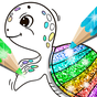 Icona Glitter Coloring Book for Kids: Kids Games
