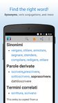 Screenshot 1 di Italian Dictionary & Thesaurus apk